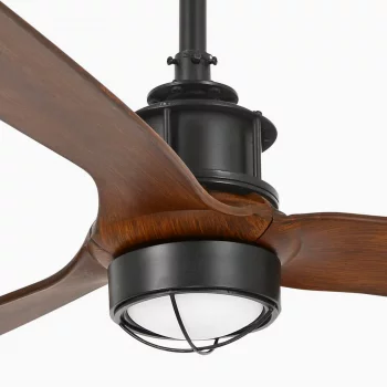 Потолочный вентилятор с освещением Just Fan M орех 128X42.4 CM