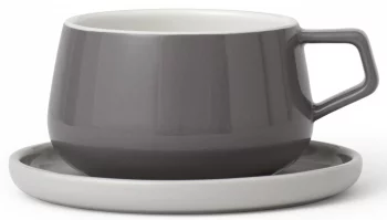 Чайная пара Classic Ella 250 ml серого цвета
