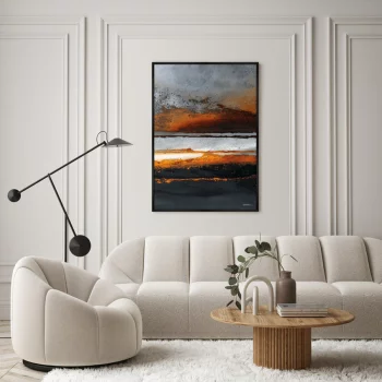 Постер на холсте A storm of Mist 75X105 CM