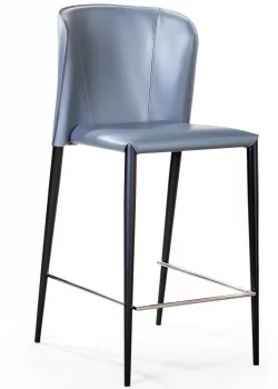 Стул полубарный Albert 44X55X99 CM антрацит