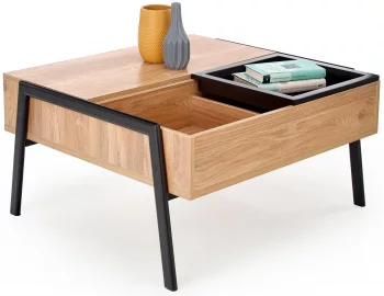 Стол журнальный Podium 85X80X43-64 CM