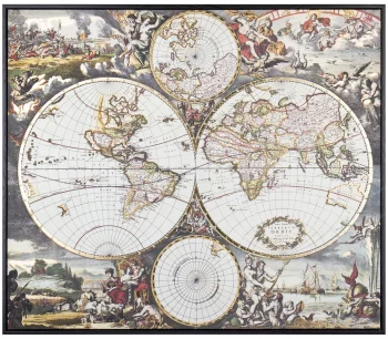 Интерьерное панно Orbis Terrarum 100X86 CM