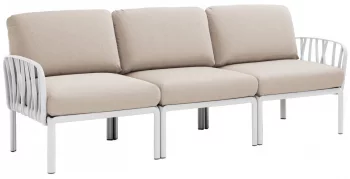 Диван садовый с подушками Komodo 216X78X88 CM