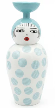 Фарфоровая ваза Canopie Kiki 17X17X42 CM