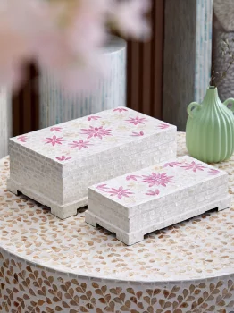 Набор из двух шкатулок Fion 40X23X14 / 34X17X9 CM