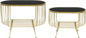 Набор из двух столиков Jummai 61X35X45 / 50X28X37 CM