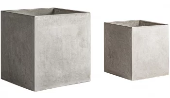 Набор из двух кашпо Loris 70X70X66 / 56X56X53 CM