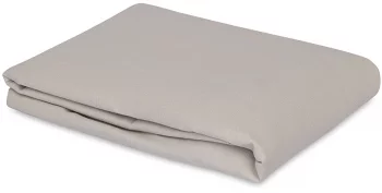 Простыня на резинке изо льна и хлопка Essential 160X200X30 CM серо-бежевого цвета