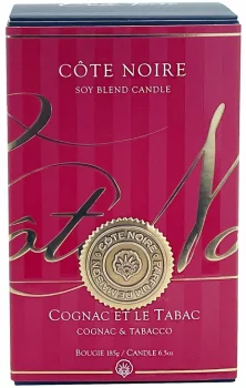 Ароматическая свеча Cognac & Tobacco 60 часов горения