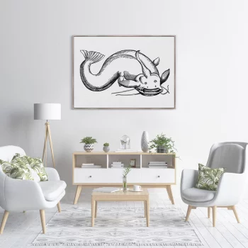 Постер на холсте The Medieval period 105X75 CM