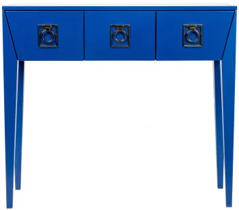 Консоль Style 90X30X80 CM синяя