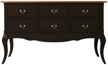 Комод Leontina 135X40X80 CM black
