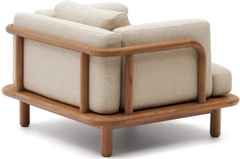 Кресло с каркасом из тика Turqueta 105X100X74 CM