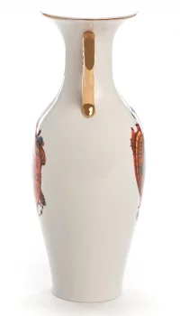 Фарфоровая ваза Adelma Hybrid 14X14X33 CM