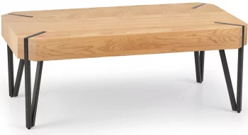 Стол журнальный Emily 110X60X42 CM дуб золотой