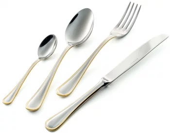 Набор из 30 столовых приборов Impero Gold Decor