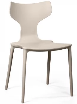 Стул Enzo 47X49X83 CM бежевый