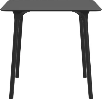 Стол пластиковый Maya 80X80X75 CM чёрный