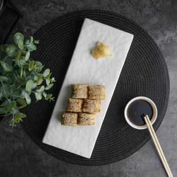 Платформа для закусок White Matt Panasia 30X12X3 CM