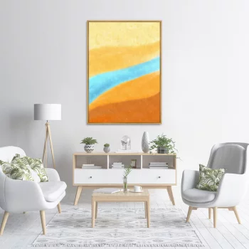 Постер на холсте Landscape etude 75X105 CM