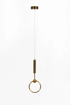 Подвесной светильник Ring Brass