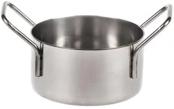 Мини кастрюля для порционной подачи Steel 550 ml