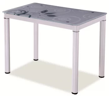 Стол обеденный Signal DAMAR 100 (белый)