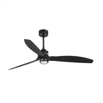 Потолочный вентилятор с освещением Just Fan M черный 128X128X42.4 CM