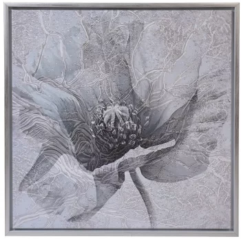 Холст Blue Poppy 80X80 CM