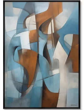 Постер на холсте Laberinto de color 75X105 CM