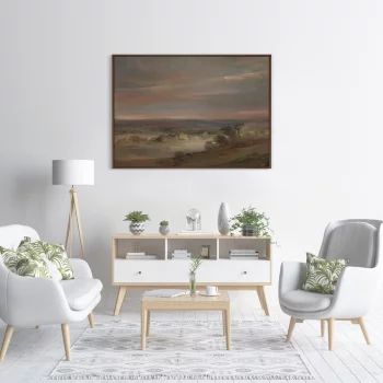 Постер на холсте A View on Hampstead Heath 105X75 CM