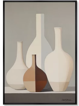 Постер на холсте Light and forms 75X105 CM