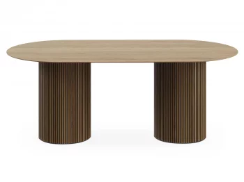 Овальный обеденный стол Mono Stripe 200X100X75 CM