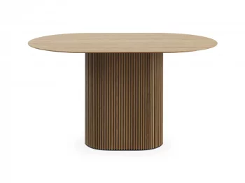 Стол обеденный овальный Mono Stripe 140X85 CM