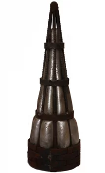 Новогодний винтажный декор Merodine 13X13X38 CM