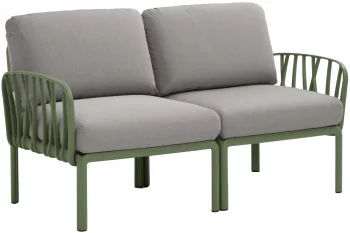 Диван садовый с подушками Komodo 144X78X88 CM