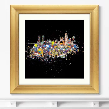 Постер Barcelona optimistic abstraction 61X61 CM