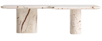 Кофейный столик из мрамора Eriva 135X70X40 CM