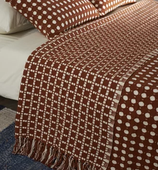 Покрывало из хлопка Polka Dots Essential 180X250 CM