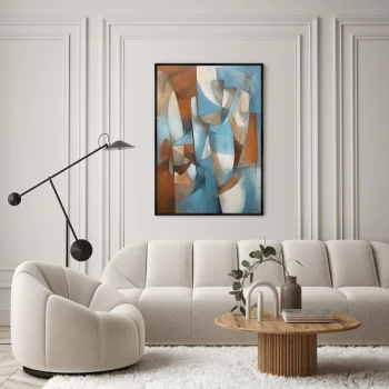 Постер на холсте Laberinto de Color 75X105 CM