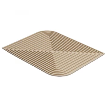 Коврик для сушки посуды dry flex, 34,6х44,6 см, бежевый