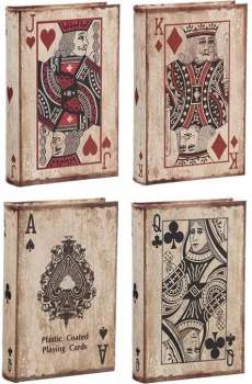 Комплект из четырёх шкатулок Deck 25X18X5 CM