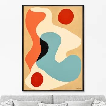 Постер на холсте Folk dance 75X105 CM