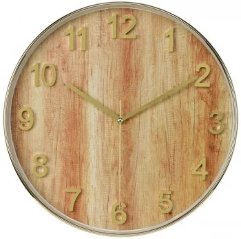 Часы настенные Wood Ø30 CM
