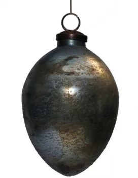 Новогодняя игрушка Glass Сone 10X10X13 CM