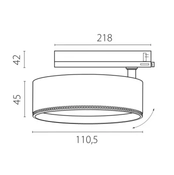 Светильник на шине Lightstar A5647TRIAC