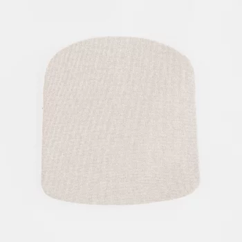 Подушка на стул Лугано пепельная ткань 45X46.5X3 CM