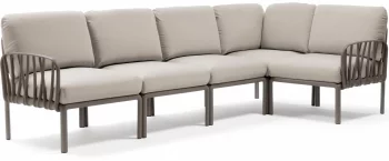 Диван садовый с подушками Komodo 294X154X88 CM