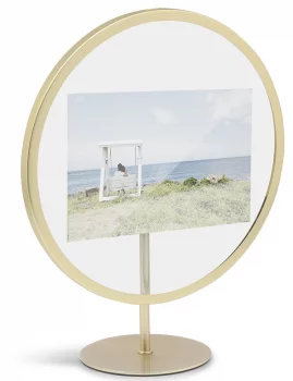 Фоторамка Infinity 22X10X27 CM матовая латунь