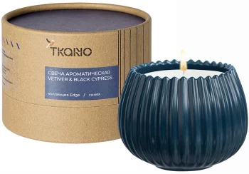 Свеча ароматическая Vetiver&Black Cypress Edge 8X8X6 CM